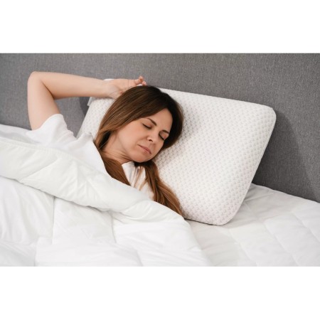 Ardesto Classic pillow Sleepwell, 60х40х12cm, aircell memory foam, white