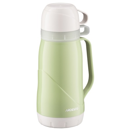 Ardesto Vacuum flask Gemini Gourmet, 1000ml, plastic, borosilicate glass, green