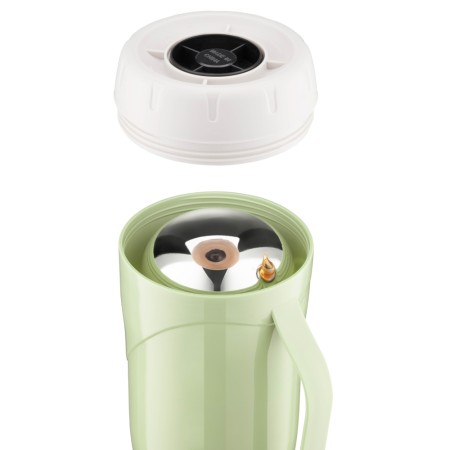 Ardesto Vacuum flask Gemini Gourmet, 1000ml, plastic, borosilicate glass, green