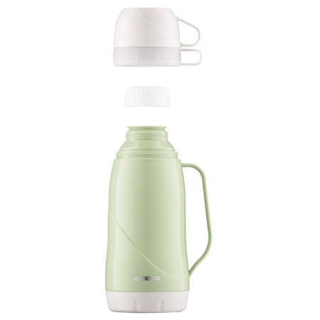 Ardesto Vacuum flask Gemini Gourmet, 1000ml, plastic, borosilicate glass, green