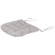Ardesto Sitpad Oliver, 40x40cm, 100% cotton, filling: 50% holofiber, 50% pp, gray