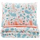 Ardesto Bedding set 2.0 Gloria, sateen, duvet cover 200x220cm, bed sheet 230x240cm, pillowcases (2) 50x70cm, 100% cotton, cats light pink