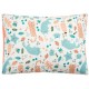 Ardesto Bedding set 2.0 Gloria, sateen, duvet cover 200x220cm, bed sheet 230x240cm, pillowcases (2) 50x70cm, 100% cotton, cats light pink