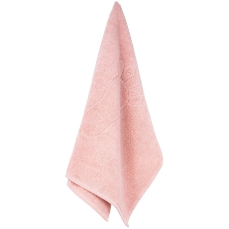 ArdestoTerry towel for feet Benefit, 50х70cm, 100% cotton, pink