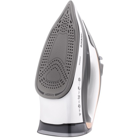 Ardesto Iron IR-B2245-E, 2400W, 400ml, steam boost, electric management, ceramic soleplate, white-grey