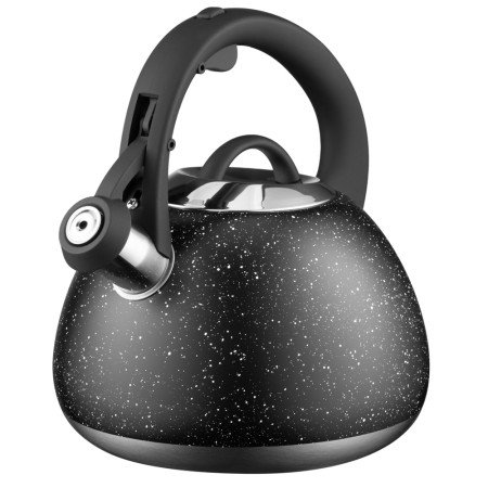 Ardesto Kettle Gemini, 2.5l, stainless steel, black
