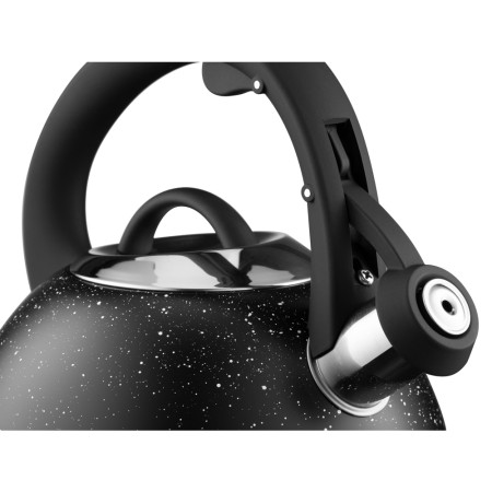 Ardesto Kettle Gemini, 2.5l, stainless steel, black