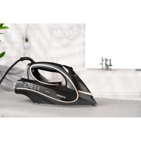Ardesto Iron Ardesto IR-B2235, 2400W, 450ml, steam boost, ceramic soleplate, black-gold