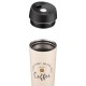 Ardesto Travel mug Coffee Time, 450ml, stainless steel, beige