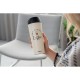 Ardesto Travel mug Coffee Time, 450ml, stainless steel, beige