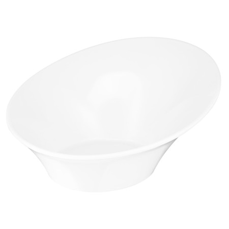 Ardesto Salad bowl, 25.5 сm, porcelain, white