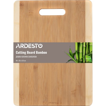 Ardesto Cutting board Midori, 40х30х0.9cm, bamboo
