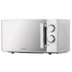 ARDESTO Microwave oven, 20L, mechanical control, 800W, handle opening, silver