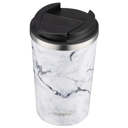 Ardesto Travel mug Marmo, 360ml, stainless steel