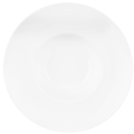 Ardesto Deep plate Prato, 23сm, porcelain, white