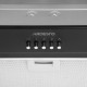 ჩასაშენებელი გამწოვი Ardesto HFI-F900MBL, 700m³/h, Built-in Hood, Black