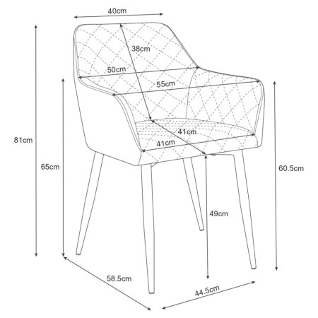 სამზარეულოს სკამი OEM 6249-C-CER