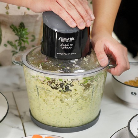 ჩოფერი ტიტანის ელექტრო შავი 800ვტ 3ლ EC278-3420 27232 ARSHIA