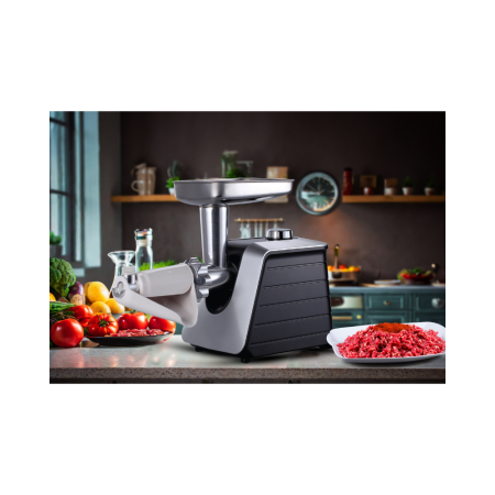 ხორცსაკეპი ელექტრო 2500ვტ ვერცხლისფერი MG133-2265 13372 ARSHIA