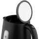 Ardesto Electric kettle    EKL-F19B, 1,7L, plastic, matte, STRIX, black-silver