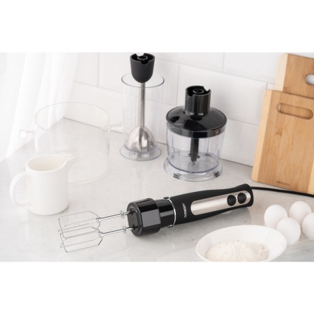 Ardesto blender submersible, 800W, 3in1, bowl-600ml, chopper 500 ml, black-silver