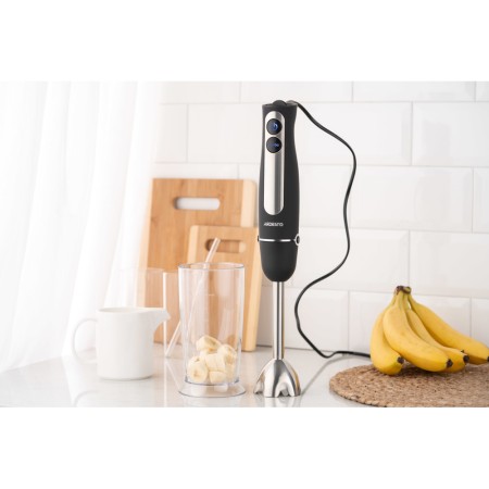 Ardesto submersible blender 800W, bowl-600ml, black-silver