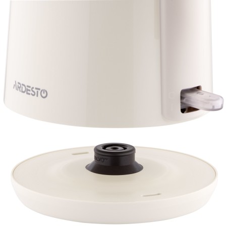 Ardesto Electric kettle, 1L, double-walled, Strix, beige