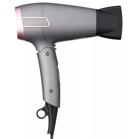 Ardesto Hair Dryer Pink Touch, 2000W, 2 speeds, 2 heat setting, foldable handle, gray+pink