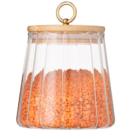 Ardesto Jar Fresh Vintage 650 ml, glass, bamboo