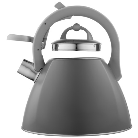 Ardesto Kettle Gemini, 2.5l, stainless steel, grey