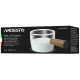 Ardesto Set of capacity for cream and sauce,  100ml, 2 pcs, borosilicate glass, transparent