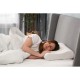 Ardesto Contour pillow Sleepwell, 60х40х11/9cm, aircell memory foam, white