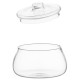 Ardesto Sugar bowl, 500ml, borosilicate glass, transparent