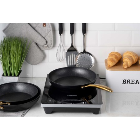 ტაფა Ardesto AR1928BM Black Mars Sparkle, 28cm, Fry Pan, Black