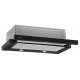 ჩასაშენებელი გამწოვი Ardesto HT-F700MBL, 450m³/h, Built In Hood, Black