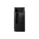 2E Computer case ALFA (E185) MidT,2xUSB2.0,1xUSB3.0, steel (side panel), without PSU, black