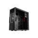 2E Computer case ALFA (E190-3U) MidT,2xUSB2.0,1xUSB3.0, steel (side panel), without PSU, black