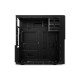 2E Computer case ALFA (E190-3U) MidT,2xUSB2.0,1xUSB3.0, steel (side panel), without PSU, black