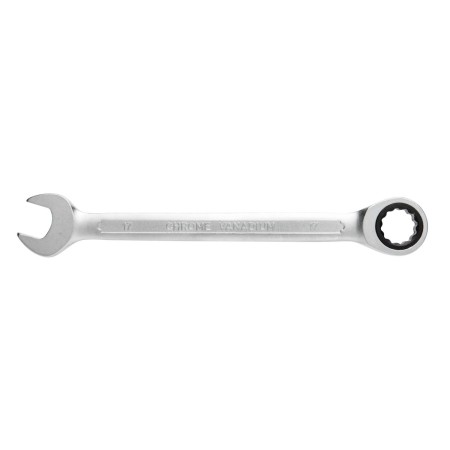 HT1R007 ქანჩგასაღები ორმხრივი ხრუტუნა Combination ratchet spanner, CrV steel, 7 mm, 72T