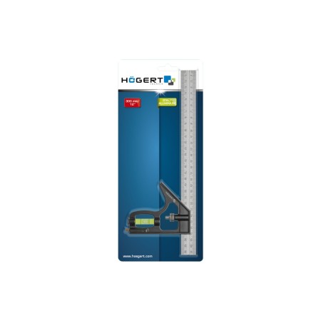 HT4M217 კუთხოვანა თარაზო 300 მმ Combination square 300 mm HÖGERT (10/60)