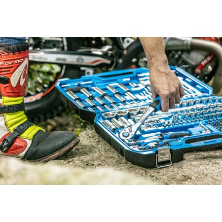 HT1R444 იარაღების ნაკრები Tool set 222 pcs Hoegert (2)