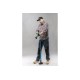 HT5K355-1-2XL დამცავი შარვალი EMS jeans pants blue XL