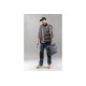 HT5K355-1-2XL დამცავი შარვალი EMS jeans pants blue XL