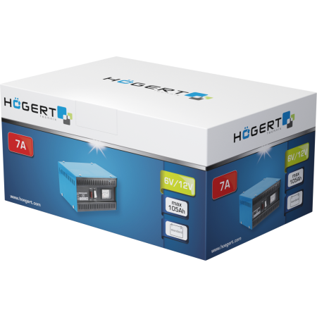 HT8G611 დამტენი მოწყობილობა 6V/12V Hogert (2/4)