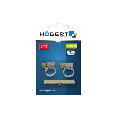 HT4R820 შტუცერების ნაკრები 8mm, 3pcs