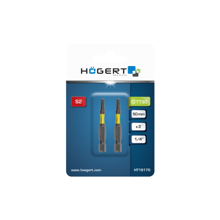 HT1S170 სახრახნისი ძალისმიერი Torx TT30 50mm 2 PCS (10/100)