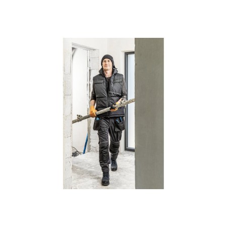 HT5K920-M ჟილეტი ჰუდით BORGER Insulated vest with a hood black M (50)