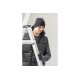 HT5K920-XL ჟილეტი ჰუდით BORGER Insulated vest with a hood black XL (54)