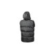 HT5K920-XL ჟილეტი ჰუდით BORGER Insulated vest with a hood black XL (54)