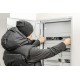 HT5K920-3XL ჟილეტი ჰუდით BORGER Insulated vest with a hood black 3XL (58)